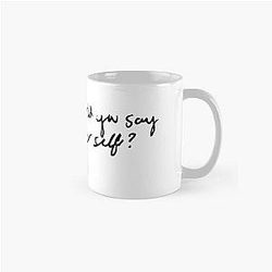 The 1975 Mugs - Give yourself a try the 1975 lyrics Classic Mug RB2510