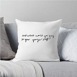 The 1975 Pillows - Give yourself a try the 1975 lyrics Throw Pillow RB2510