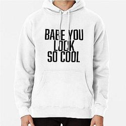 The 1975 Hoodies - babe you look so cool - robbers the 1975 Pullover Hoodie RB2510