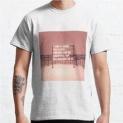 The 1975 T-Shirts - THE 1975 - I like it when you sleep for you are so beautiful yet so unaware of it.  Classic T-Shirt RB2510