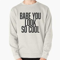 The 1975 Sweatshirts - babe you look so cool - robbers the 1975 Pullover Sweatshirt RB2510
