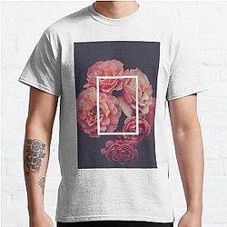 The 1975 T-Shirts - The 1975 Floral Rectangle Classic T-Shirt RB2510