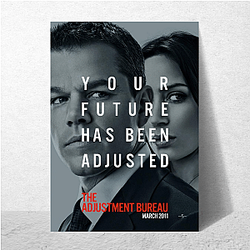 The Adjustment Bureau was praised for its clever premise The Adjustment Bureau Posters