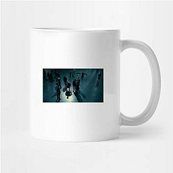 The Adjustment Bureau's plot involves a politician and a dancer The Adjustment Bureau Mugs