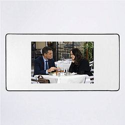 The Adjustment Bureau's characters are pursued by agents The Adjustment Bureau Mouse Pads
