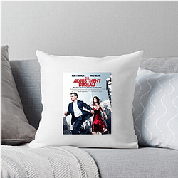 The Adjustment Bureau is a sci-fi romantic thriller The Adjustment Bureau Pillows Cover