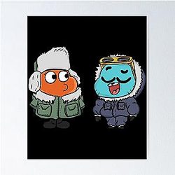 Music Vintage Retro The Amazing World Of Gumball Lover Women My Favorite Poster