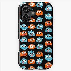 The amazing world of Gumball™, Gumball & Darwin faces features iPhone Tough Case