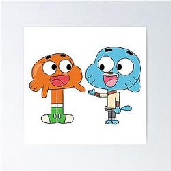Gumball and Darwin Poster