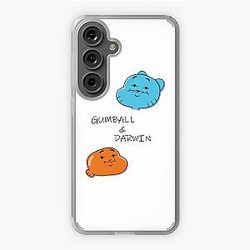 Gumball and darwin funny faces Samsung Galaxy Soft Case
