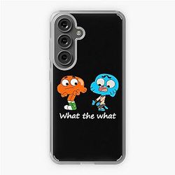 The amazing world of Gumball, Gumball and Darwin, What the what  Samsung Galaxy Soft Case