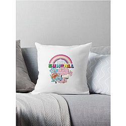 The Amazing World of Gumball logo Throw Pillow