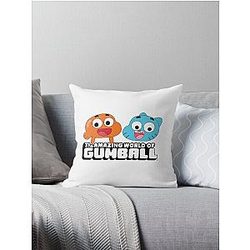 The amazing world of Gumball™ Gumball and Darwin Throw Pillow