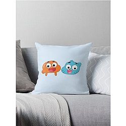 The amazing world of Gumball™, Gumball and Darwin Throw Pillow