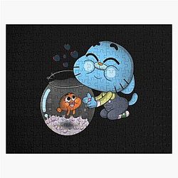 Vintage Retro The Amazing World Of Gumball Lover Day Gift Jigsaw Puzzle