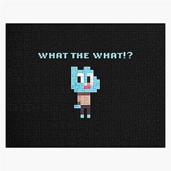 8bit Gumball Quote Jigsaw Puzzle
