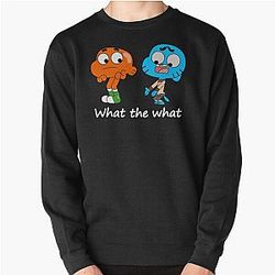 The amazing world of Gumball, Gumball and Darwin, What the what  Pullover Sweatshirt