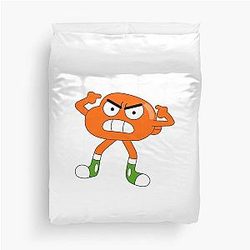 Darwin Watterson The amazing world of Gumball Duvet Cover