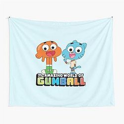 Gumball and Darwin Greet the fans Tapestry