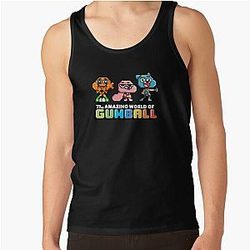 The Amazing World of Gumball 8-Bit RPG Video Game Tank Top