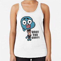 What the What? - The Amazing World of Gumball Racerback Tank Top