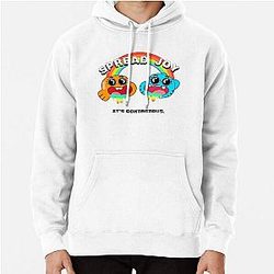 The Amazing World of Gumball Spread Joy White Pullover Hoodie
