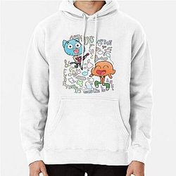 The Amazing World of Gumball Nobody's A Nobody Gumball and Darwin Pullover Hoodie