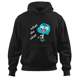 The Amazing World Of Gumball What The What Hoodies
