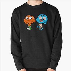 Gumball and Darwin, What the what Pullover Sweatshirt