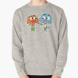 The amazing world of Gumball™, Gumball and Darwin under the snow Pullover Sweatshirt