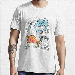 Gumball And Darwin Sketched Paper Sweatshirt Essential T-Shirt