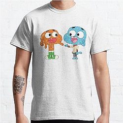 The amazing world of Gumball™, Gumball and Darwin under the snow Classic T-Shirt