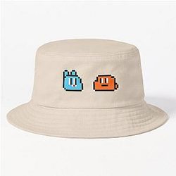 Pixel Gumball and Darwin Watterson - Amazing World of Gumball Bucket Hat