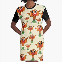 gumball Graphic T-Shirt Dress