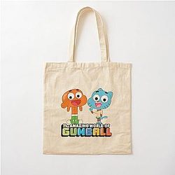 Gumball and Darwin Greet the fans Cotton Tote Bag