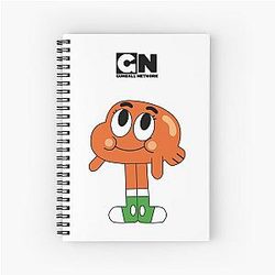 Darwin Watterson  The Amazing World of Gumball Spiral Notebook