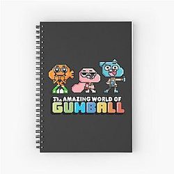 The Amazing World of Gumball 8-Bit RPG Video Game Spiral Notebook
