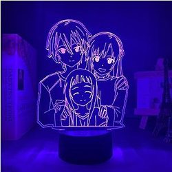 KIRITO X ASUNA X YUI LED ANIME LAMP (SWORD ART ONLINE) Otaku0705