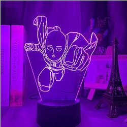One Punch Man Lamp - SAITAMA Led Anime Lamp OTAKU0705