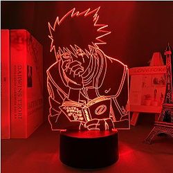 Naruto Lamp - SLICK KAKASHI HATAKE Led Anime Lamp OTAKU0705