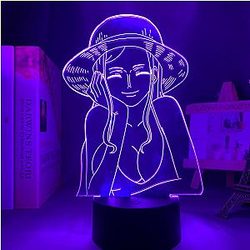 One Piece Lamp - WAIFU NICO ROBIN Led Anime Lamp OTAKU0705