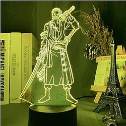 One Piece Lamp - RORONOA ZORO Led Anime Lamp OTAKU0705