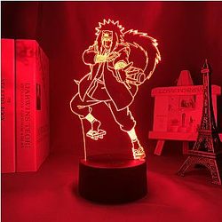 Naruto Lamp - Attack on Titan Lamp - JIRAIYA ATTACK Led Anime Lamp (NARUTO) OTAKU0705