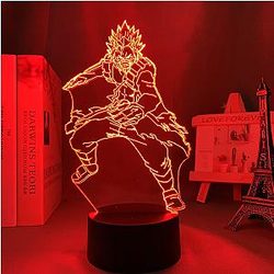 My Hero Academia Lamp - RED RIOT + Led Anime Lamp OTAKU0705