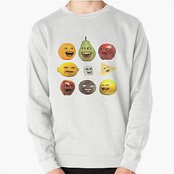 Annoying Orange 및 캐릭터 풀 오버 스웨터