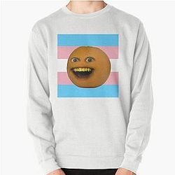 Annoying Orange Sweat-shirt Trans Flag Pullover
