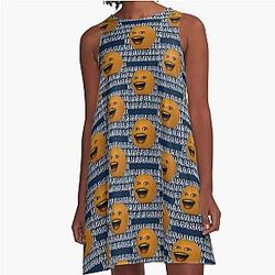 Annoying Orange A-Line Dress
