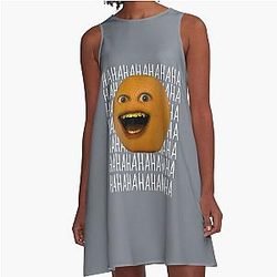Annoying Orange A-Line Dress