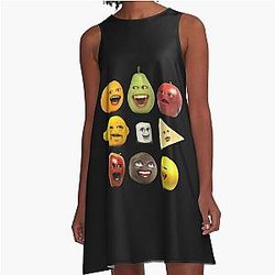 Annoying Orange And A-Line Dress