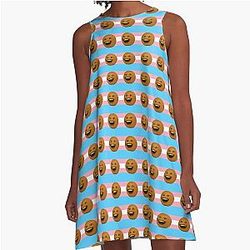 Annoying Orange Trans A-Line Dress